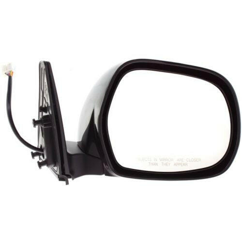 2003-2009 Lexus GX470 Mirror RH, Power, Heated, w/Memory, Manual Folding.