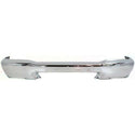 2001 Mazda B2500 Front Bumper, Chrome, With Hole.