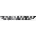 2000-2003 Mercedes Benz E320 Front Grille, Center, Black, w/o Sport Pkg.