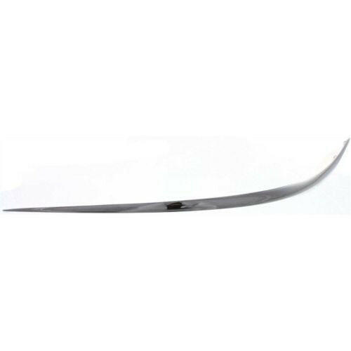 2003-2006 Mercedes Benz E500 Front Bumper Molding LH, Plastic, Chrome.