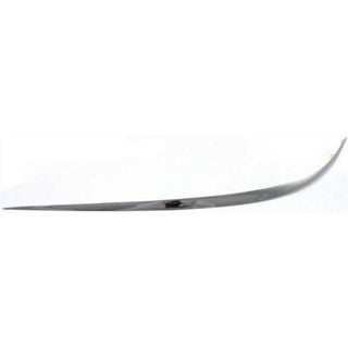 2003-2006 Mercedes Benz E500 Front Bumper Molding LH, Plastic, Chrome.