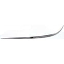 2006-2008 Mercedes Benz E350 Front Bumper Molding LH, Plastic, Chrome.