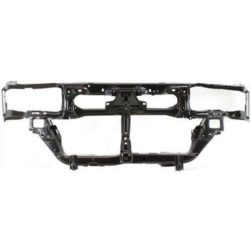 2002-2003 Mitsubishi Galant Radiator Support, Assembly, Black, Steel.