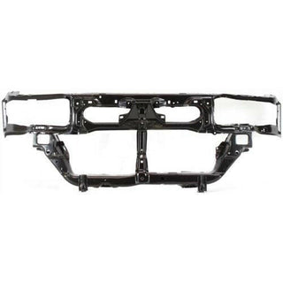 2002-2003 Mitsubishi Galant Radiator Support, Assembly, Black, Steel.