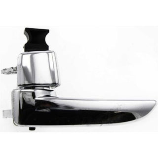 2003-2004 Mazda 6 Front Door Handle LH, Inside, Chrome, W/o Turbo, (=rear) - Classic 2 Current Fabrication