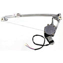 1986-1995 Mercedes Benz E500 Rear Window Regulator LH, W/Motor.