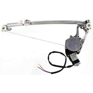 1986-1995 Mercedes Benz E500 Rear Window Regulator LH, W/Motor.