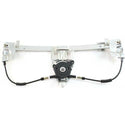 1992-1999 Mercedes Benz 500SEL Rear Window Regulator LH, Power, w/o Motor, Sedan.
