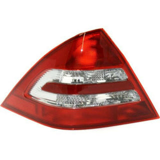 2001-2004 Mercedes-Benz C-Class Tail Lamp LH, Lens/Housing, Sedan.