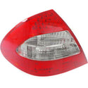 2007-2009 Mercedes-Benz E-Class Tail Lamp LH, Lens/Housing, w/Appearance, Sedan.