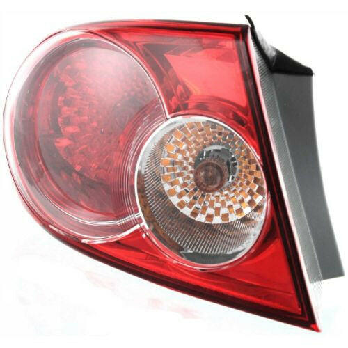 2003-2005 Mazda 6 Tail Lamp LH, Outer, Factory Installed, Hatchback/sedan.