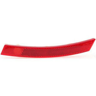 2002-2008 Mini Cooper Rear Side Marker Lamp LH, Lens and Housing, Red.