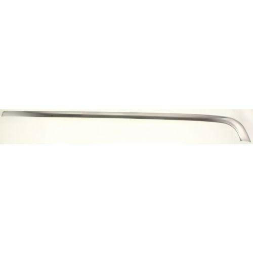 1995-1999 Mercedes Benz S500 Rear Bumper Molding LH Cover, Stainless, Sedan.