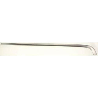 1995-1999 Mercedes Benz S600 Rear Bumper Molding LH Cover, Stainless, Sedan.