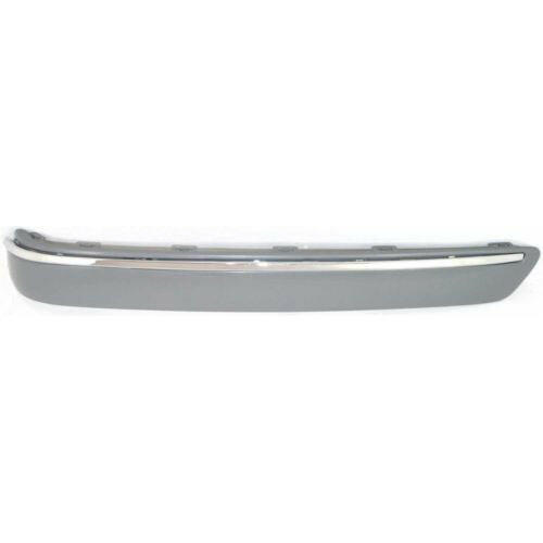 2000-2002 Mercedes Benz E320 Rear Bumper Molding RH Impact Strip, w/Chrome Strip.