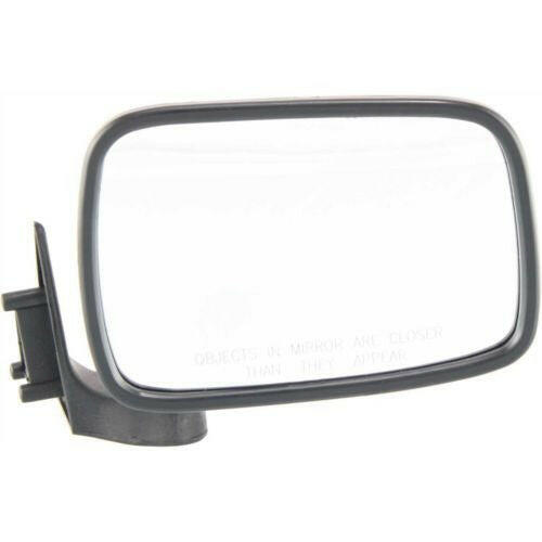 1986-1993 Mazda Pickup Mirror RH, Manual Folding, Chrome.