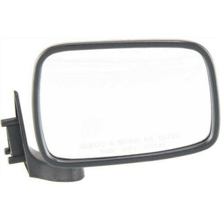 1986-1993 Mazda Pickup Mirror RH, Manual Folding, Chrome.
