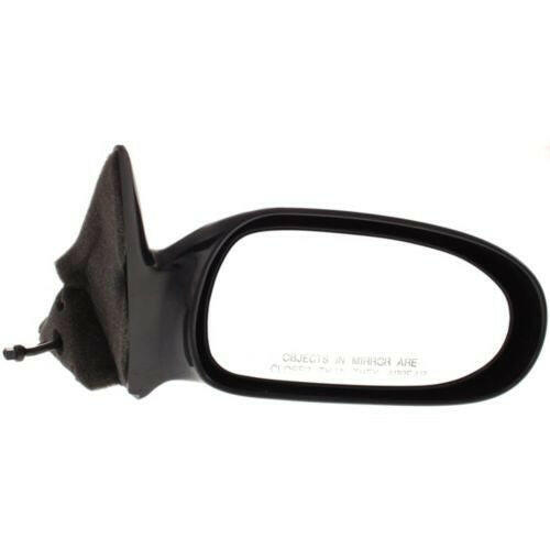1995-1997 Mazda 626 Mirror RH, Manual Remote, Non-heated, Non-folding.