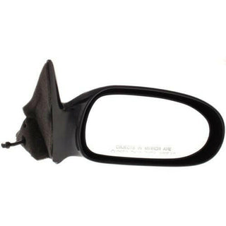 1995-1997 Mazda 626 Mirror RH, Manual Remote, Non-heated, Non-folding.