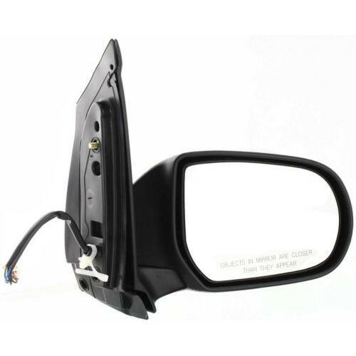 2000-2006 Mazda MPV Mirror RH, Power, Heated, Manual Fold, Textured.
