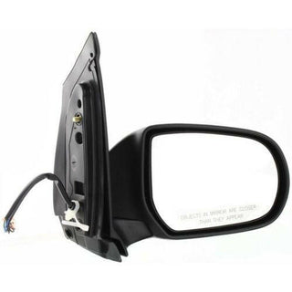 2000-2006 Mazda MPV Mirror RH, Power, Heated, Manual Fold, Textured.