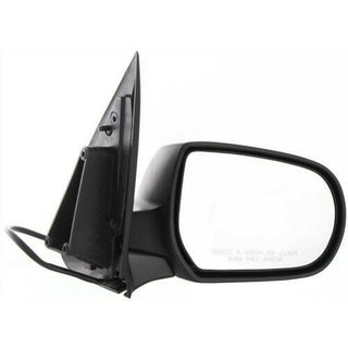 2001-2004 Mazda Tribute Mirror RH, Power, Manual Folding, Non-heated.