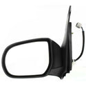 2002-2006 Mazda MPV Mirror LH, Power, Non-heated, Manual Fold, Textured.