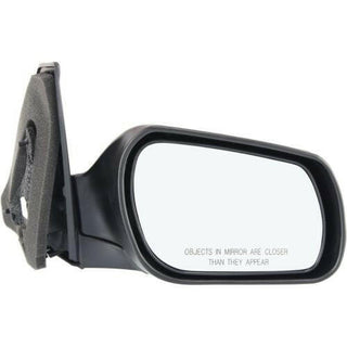 2004-2009 Mazda 3 Mirror RH, Power, Non-heated, Manual Fold, Paint To Match.