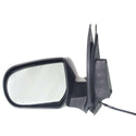2005-2006 Mazda Tribute Mirror LH, Power, Non-heated, Manual Folding.