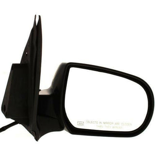 2005-2006 Mazda Tribute Mirror RH, Power, Heated, Manual Folding.