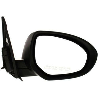 2010-2013 Mazda 3 Mirror RH, Power, Non-heated, Manual Fold, w/Signal Lamp.