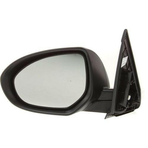 2010-2013 Mazda 3 Mirror LH, Power, Heated, Manual Folding, w/Signal Lamp.