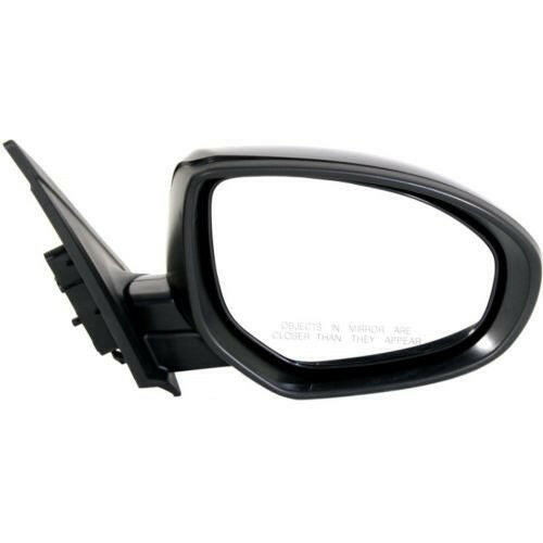 2010-2013 Mazda 3 Mirror RH, Power, Non-heated, Manual Fold, w/o Signal.