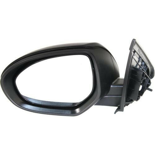 2010-2013 Mazda 3 Mirror LH, Power, Heated, Manual Fold, w/o Signal Lamp.