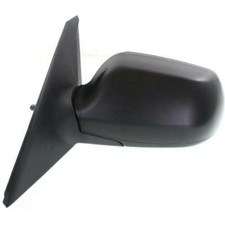 2004-2009 Mazda 3 Mirror LH, Manual Remote, Non-heated, Manual Fold, Primed.