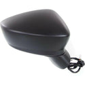2014-2016 Mazda 3 Mirror RH, Power, Heated, Manual Fold, w/Signal, w/o Bsd.