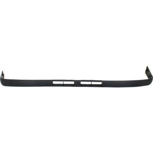 1989-1990 Ford Bronco II Front Bumper Molding, Black, Plastic.