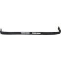 1989-1990 Ford Bronco II Front Bumper Molding, Black, Plastic.