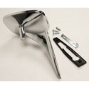 1969 Chevy Chevelle Door Mirror, W/Ribbed Base & Mounting Kit - RH.