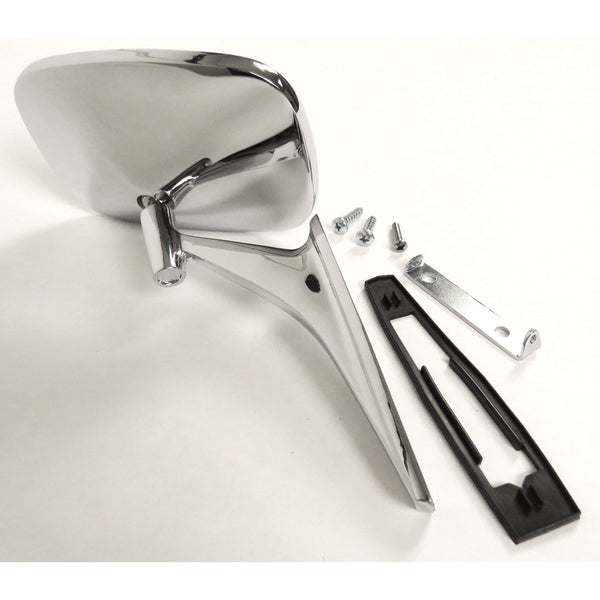 1969 Chevy Chevelle Door Mirror, W/Mounting Kit - LH.