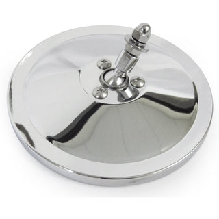 1947-1972 Chevy C10 Pickup EXTERIOR MIRROR ROUND CHROME SMOOTH.