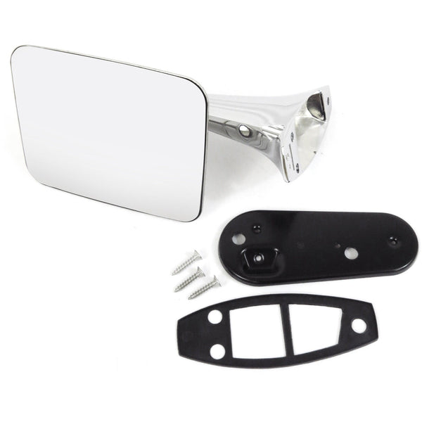 1970-1972 Chevy C10 Pickup  EXTERIOR DOOR MIRROR ASSY LH CORRECT FOR CHYENNE MODELS.