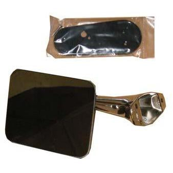 1971-1972 Chevy C30 Pickup Door Mirror, Standard, w/Mounting Kit - LH.