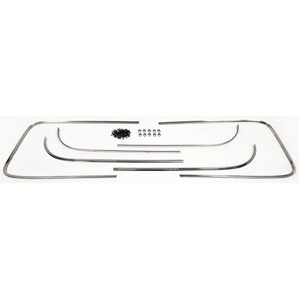 1955-1959 CHEVY C10 Pickup  DELUXE CAB TRIM 6PC/SET(EXTERIOR).