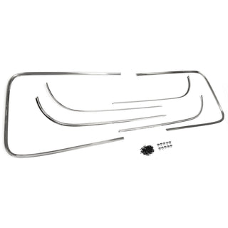 1955-1959 CHEVY C10 Pickup  DELUXE CAB TRIM 6PC/SET(EXTERIOR).