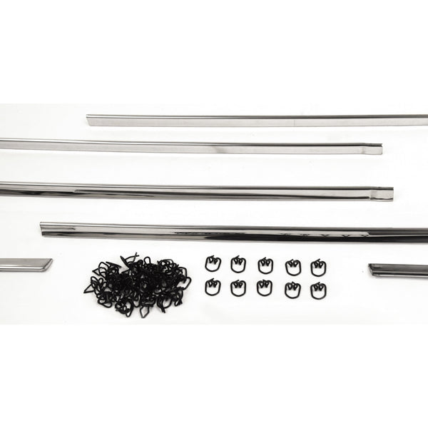 1955-1959 CHEVY C10 Pickup  DELUXE CAB TRIM 6PC/SET(EXTERIOR).