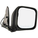 1992-2000 Mitsubishi Montero Mirror RH, Power, Non-heated, Manual Folding.