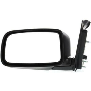 2002-2005 Mitsubishi Lancer Mirror LH, Manual Folding, Black, Sedan, Es.