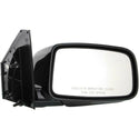 2002-2005 Mitsubishi Lancer Mirror RH, Manual Folding, Black, Sedan, Es.