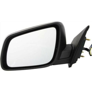 2008-2014 Mitsubishi Lancer Mirror LH, Power, Heated, Manual Fold, Textured.